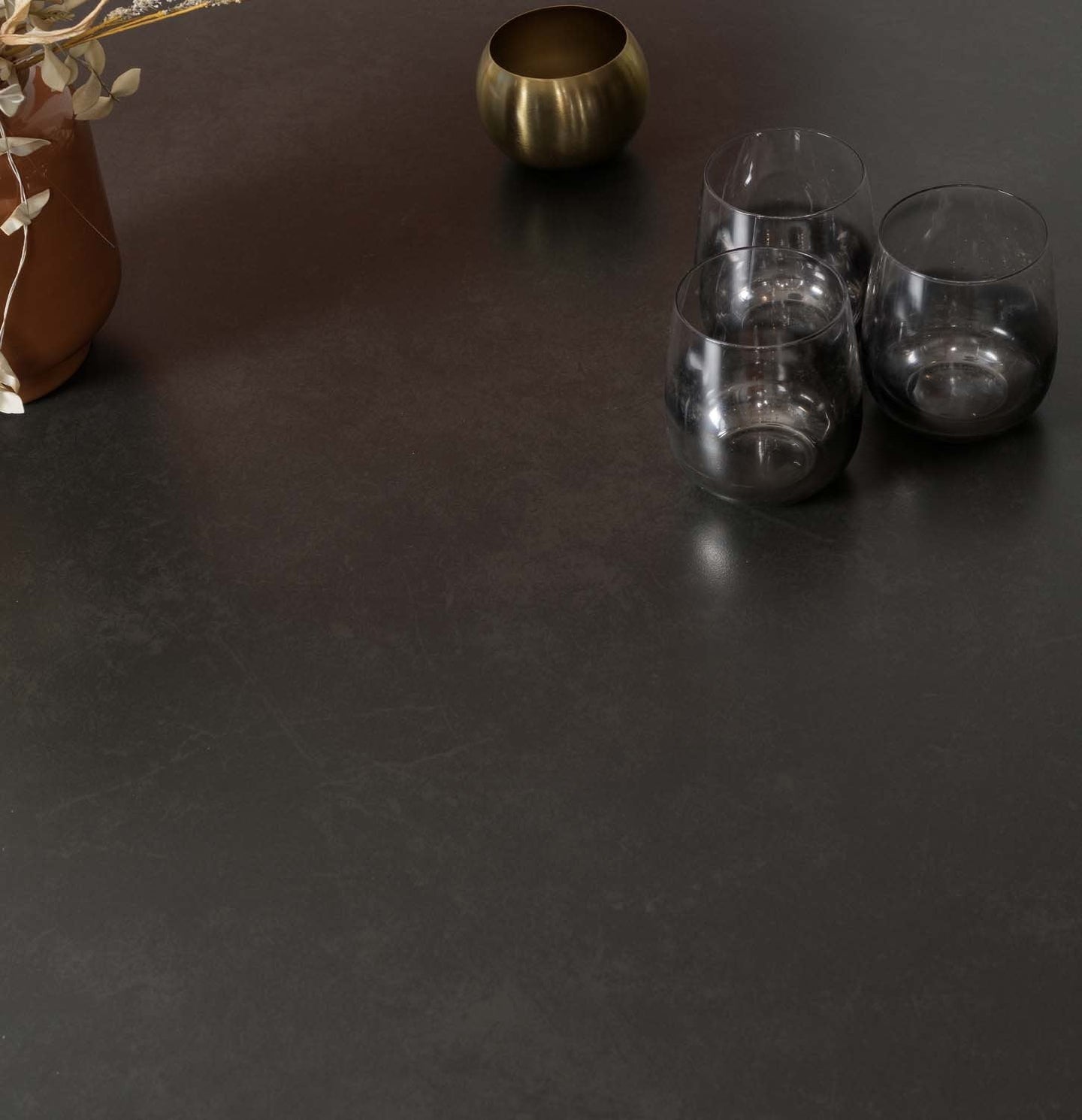 Saturn 150cm Dining Table Dark Grey & Rubix Corner Bench in Grey — image 5