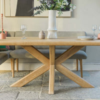 Fairmile 200cm Dining Table with Fairmile Corner Bench & Low Bench - RHF thumbnail 7