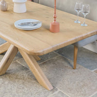 Fairmile 200cm Dining Table with Fairmile Corner Bench & Low Bench - RHF thumbnail 9