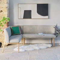 Fairmile 200cm Dining Table with Fairmile Corner Bench & Low Bench - RHF thumbnail 8