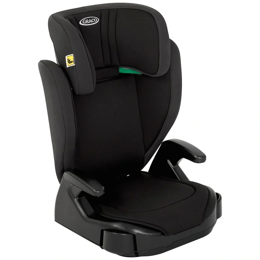 Graco Junior Maxi I-Size R129 Belt-Fitted High-Back Booster Seat Midnight - Front-Facing With Side-Impact Protection — image 2
