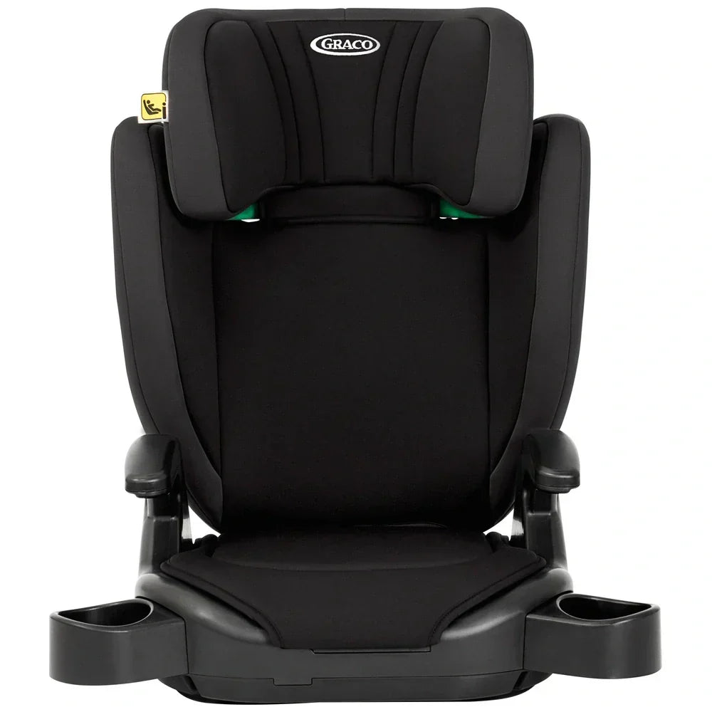 Graco Junior Maxi I-Size R129 Belt-Fitted High-Back Booster Seat Midnight - Front-Facing With Side-Impact Protection — image 5