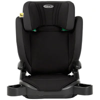 Graco Junior Maxi I-Size R129 Belt-Fitted High-Back Booster Seat Midnight - Front-Facing With Side-Impact Protection thumbnail 5