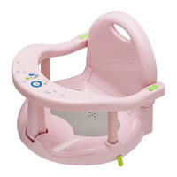 Foldable Baby Bath Seat Toddler Bathtub Seat with Suction Cups for Stability, Cute Wrap Around Bath Tub Chair Baby, Portable Anti-Slip Sit Up Support Seats for 6-18 Months Kids Toddler New Born Gift thumbnail 11
