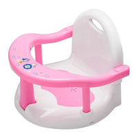 Foldable Baby Bath Seat Toddler Bathtub Seat with Suction Cups for Stability, Cute Wrap Around Bath Tub Chair Baby, Portable Anti-Slip Sit Up Support Seats for 6-18 Months Kids Toddler New Born Gift thumbnail 12