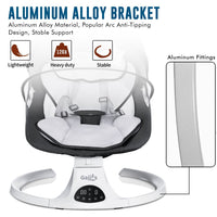 Electric Baby Swing - Bluetooth Music And Remote Control thumbnail 7