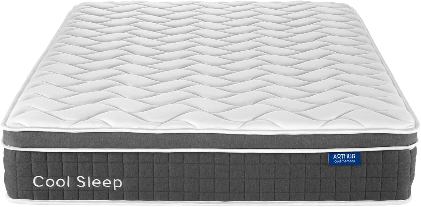 Arthur Sleep Cool Memory Foam Hybrid Mattress, Medium Firm — image 9