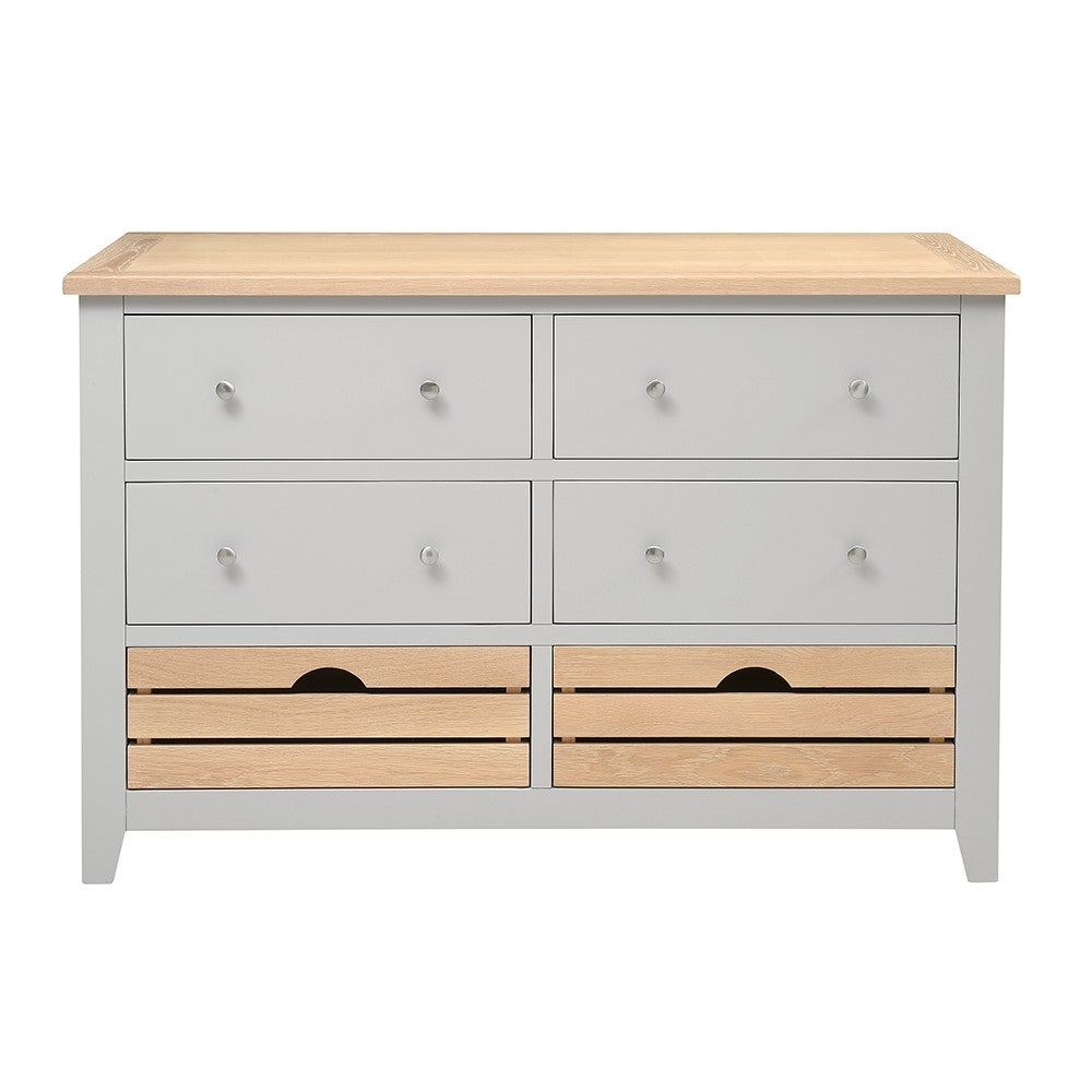 Chester Dove Grey Breakfast Bar Island and Stools Set — image 6