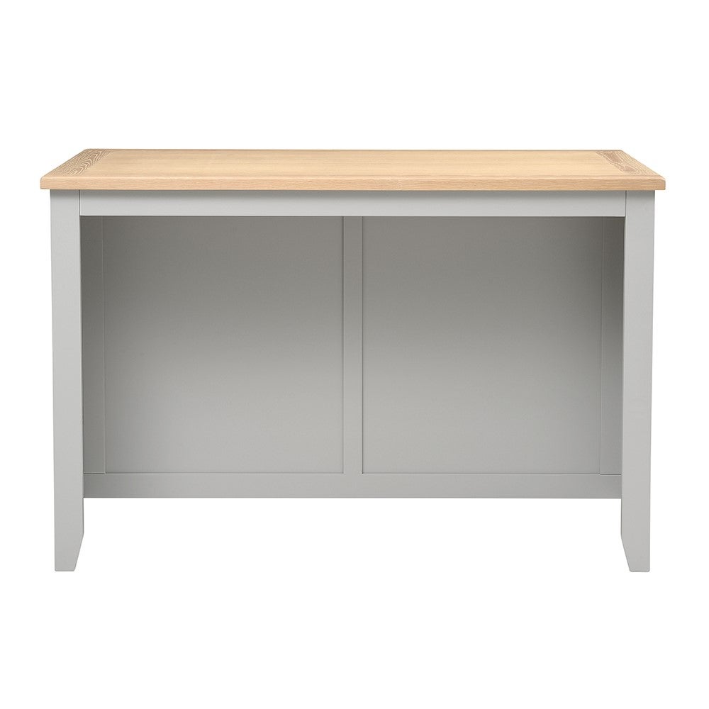 Chester Dove Grey Breakfast Bar Island and Stools Set — image 9