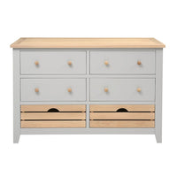 Chester Dove Grey Breakfast Bar Island and Stools Set thumbnail 8