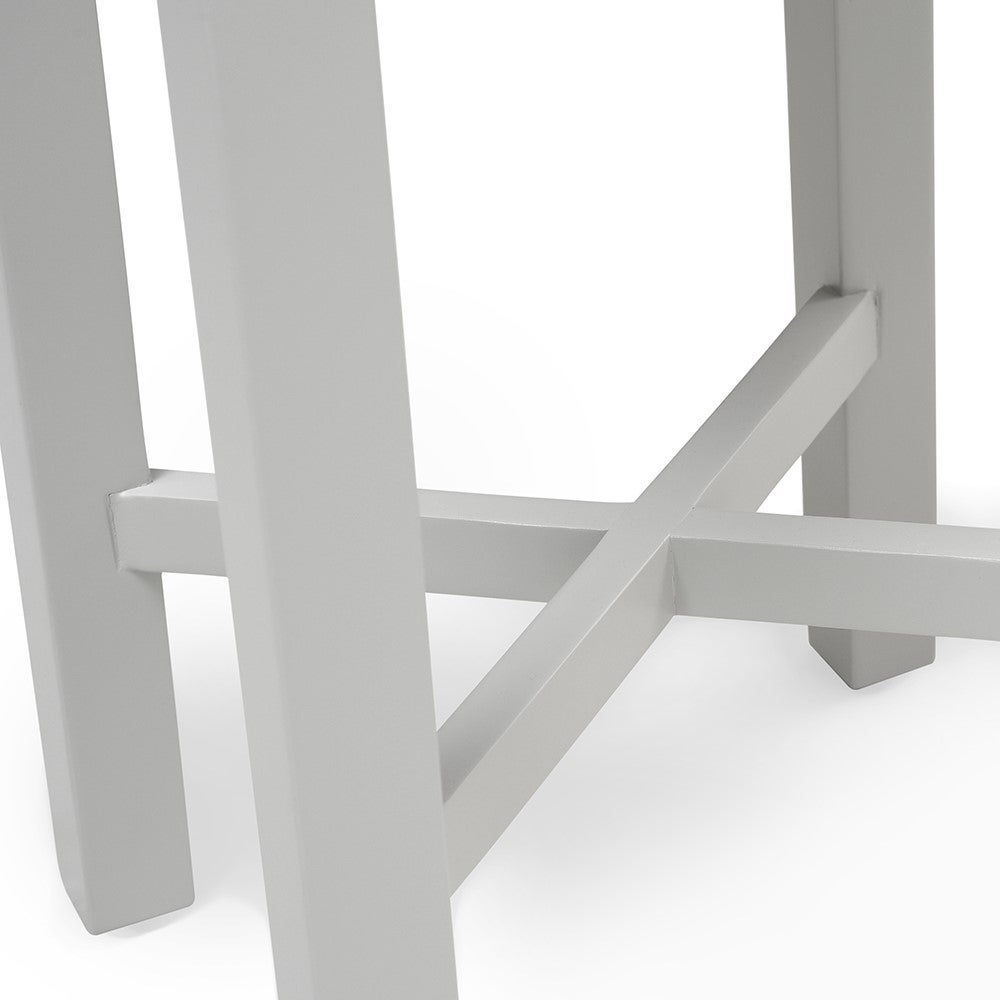 Chester Dove Grey Breakfast Bar Island and Stools Set — image 15