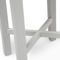 Chester Dove Grey Breakfast Bar Island and Stools Set thumbnail 15