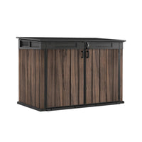 Keter 2020 L Large Outdoor Horizontal Storage Shed with Lockable Doors thumbnail 1