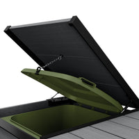 Keter Double 480 L Weatherproof Wheelie Bin Storage Unit thumbnail 4