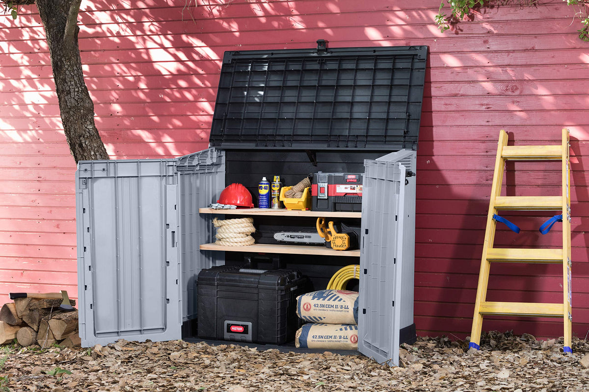 Keter 880 L Weather-Resistant Outdoor Garden Storage Shed — image 4