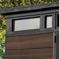 Keter 3.4 x 2.1 m Outdoor Garden Storage Shed with Lockable Double Doors thumbnail 5