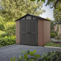 Keter 2.4 x 2.4 m Heavy Duty Outdoor Garden Storage Shed thumbnail 2