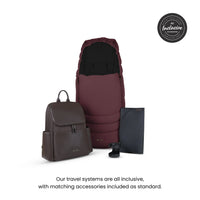 Silver Cross Cove 360 Pushchair Travel System Damson thumbnail 7