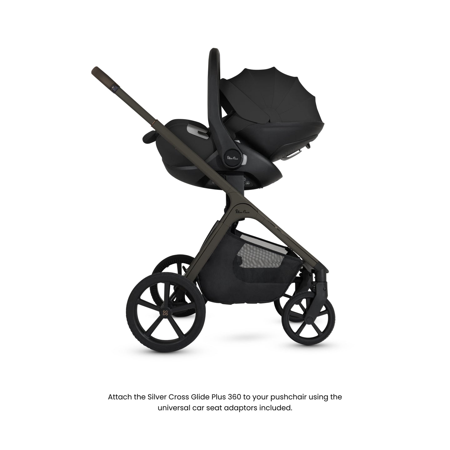 Silver Cross Cove 360 Pushchair Travel System Damson — image 5