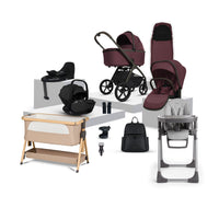 Silver Cross Cove 360 Pushchair Travel System Damson thumbnail 1