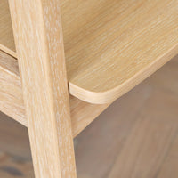 Raleigh Whitewash Dining Table Set - 6 Seater - Ella Whitewash Carver Chairs thumbnail 6