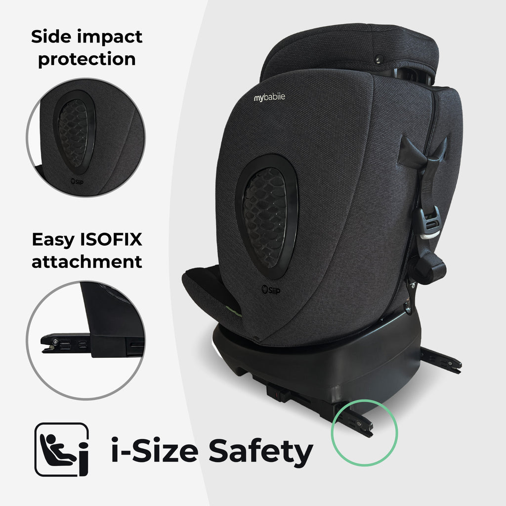 My Babiie MBCS200 Spin R129 Car Seat With Top Tether For Safe 360 Degree Rotation From Birth To 12 Years — image 8