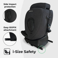 My Babiie MBCS200 Spin R129 Car Seat With Top Tether For Safe 360 Degree Rotation From Birth To 12 Years thumbnail 8