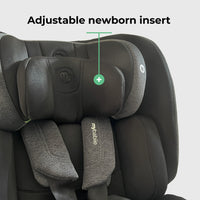 My Babiie MBCS200 Spin R129 Car Seat With Top Tether For Safe 360 Degree Rotation From Birth To 12 Years thumbnail 9