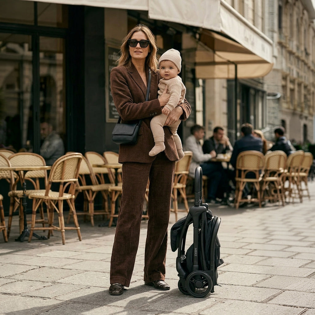 My Babiie MBX2 Compact Stroller - Ultra Lightweight One-Hand Fold With Lie-Flat Seat For All Day Comfort — image 10