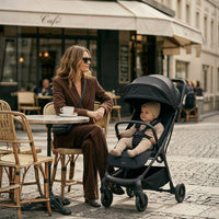 My Babiie MBX2 Compact Stroller - Ultra Lightweight One-Hand Fold With Lie-Flat Seat For All Day Comfort thumbnail 2