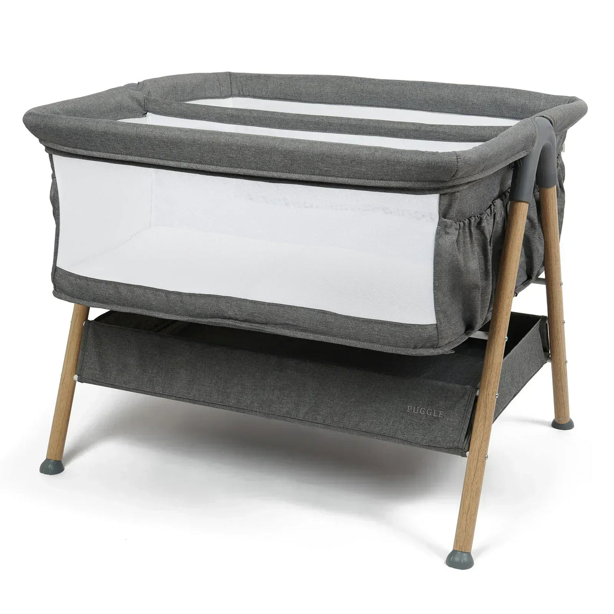 Twin Bedside Crib - Safe Co-Sleeping Solution For Newborn Twins