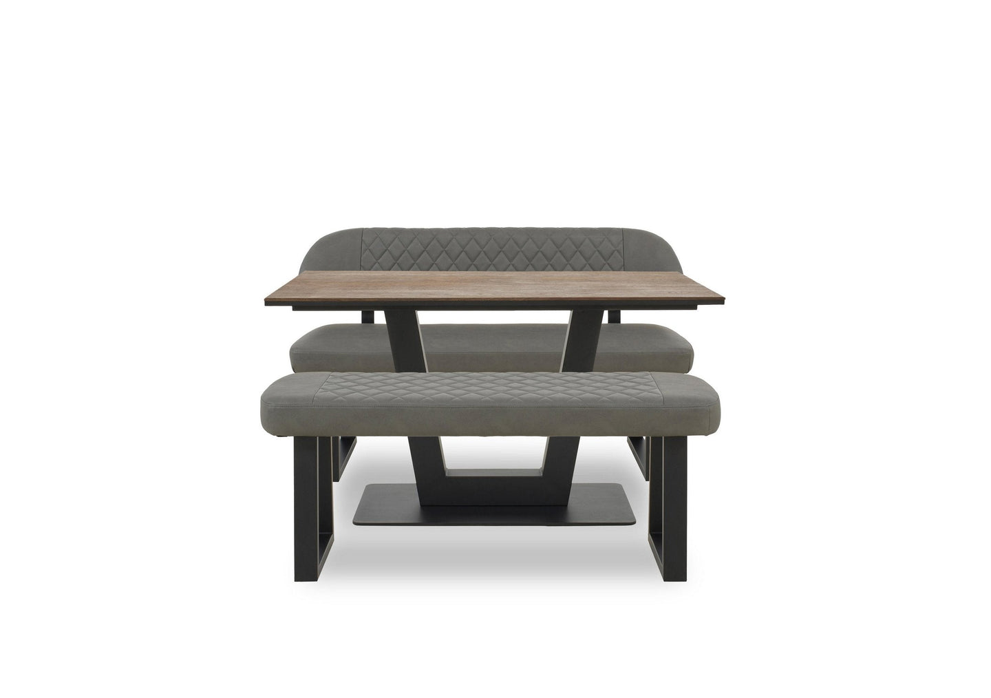 Venus Dining Table, High Back Dining Bench and Low Dining Bench — image 2