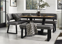 Venus Dining Table, Left Hand Facing Corner Dining Bench and Low Dining Bench thumbnail 3