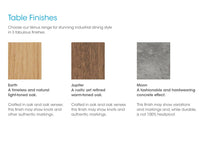 Venus Dining Table, Right Hand Facing Corner Dining Bench and Low Dining Bench thumbnail 9