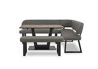 Venus Dining Table, Right Hand Facing Corner Dining Bench and Low Dining Bench thumbnail 1