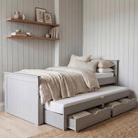 Sander 3ft Single Guest Bed Frame, Storage Drawers Trundle thumbnail 7