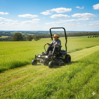 Zero Turn Riding Mower - Heavy Steel Deck | Paddock thumbnail 2