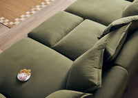 Wodge Chaise Movie Sofa - Cinema - Twill - Whipped Cream - White thumbnail 4