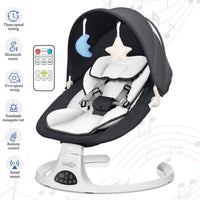 Electric Baby Swing - Bluetooth Music And Remote Control thumbnail 2