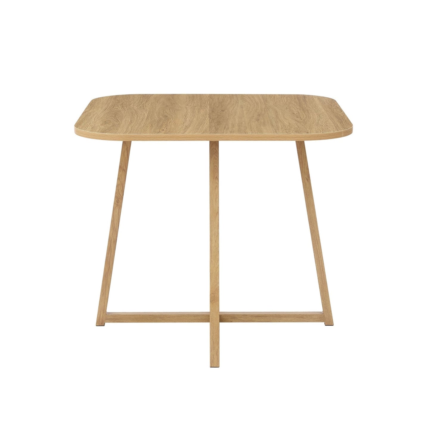 Ava Space Saver 4 Seater Dining Table and Chairs - Mushroom — image 7