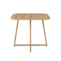 Ava Space Saver 4 Seater Dining Table and Chairs - Mushroom thumbnail 7