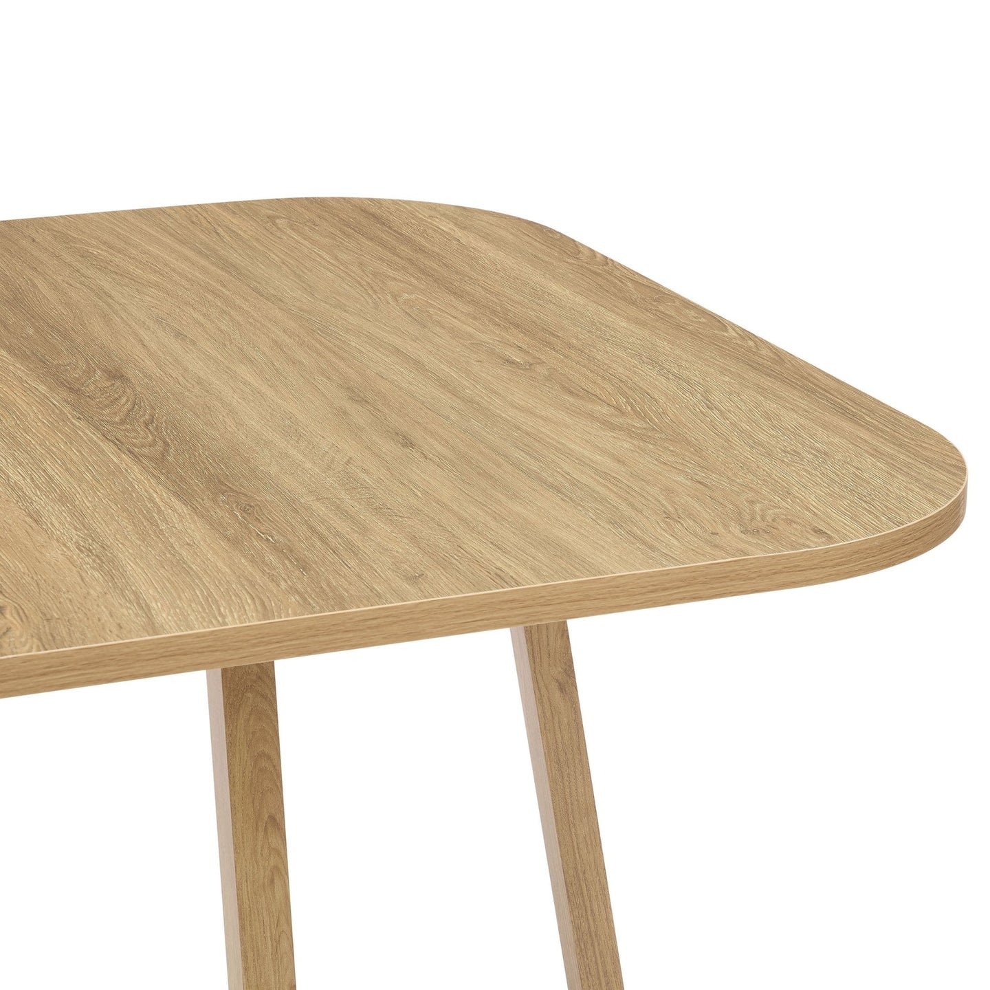 Ava Space Saver 4 Seater Dining Table and Chairs - Mushroom — image 5