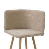 Ava Space Saver 4 Seater Dining Table and Chairs - Mushroom thumbnail 8