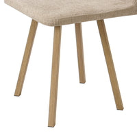 Ava Space Saver 4 Seater Dining Table and Chairs - Mushroom thumbnail 11