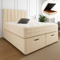 Henley Ottoman End Lift Storage Divan Bed Frame, Optional Headboard thumbnail 8