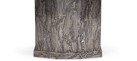 Carvelle 200cm Grey Pedestal Marble Dining Table with Francesca Chairs thumbnail 8