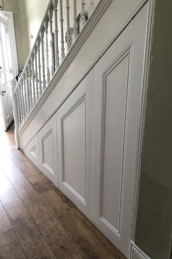 IVYOCARPENTRY Bespoke Fitted Under Stairs Storage Unit, White — image 5