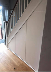 IVYOCARPENTRY Bespoke Fitted Under Stairs Storage Unit, White thumbnail 7