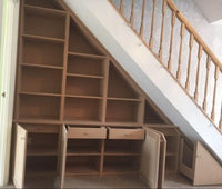 IVYOCARPENTRY Bespoke Fitted Under Stairs Storage Unit, White thumbnail 4