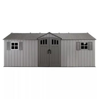 Lifetime 20 Ft. X 8 Ft. Outdoor Storage Shed thumbnail 1